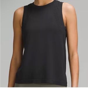 Lululemon Train to Be Tank Black size 6 NWT